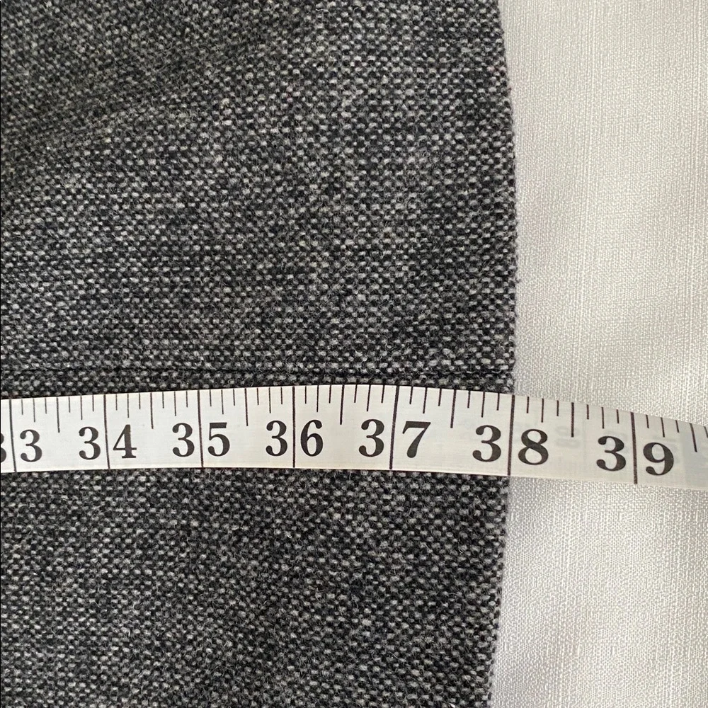 Jones New York Charcoal Trench Coat Womens Mid Length Relaxed Button Up 1X - Picture 9 of 9